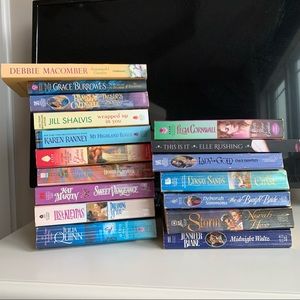 Assorted Book Lot of Romance Novels